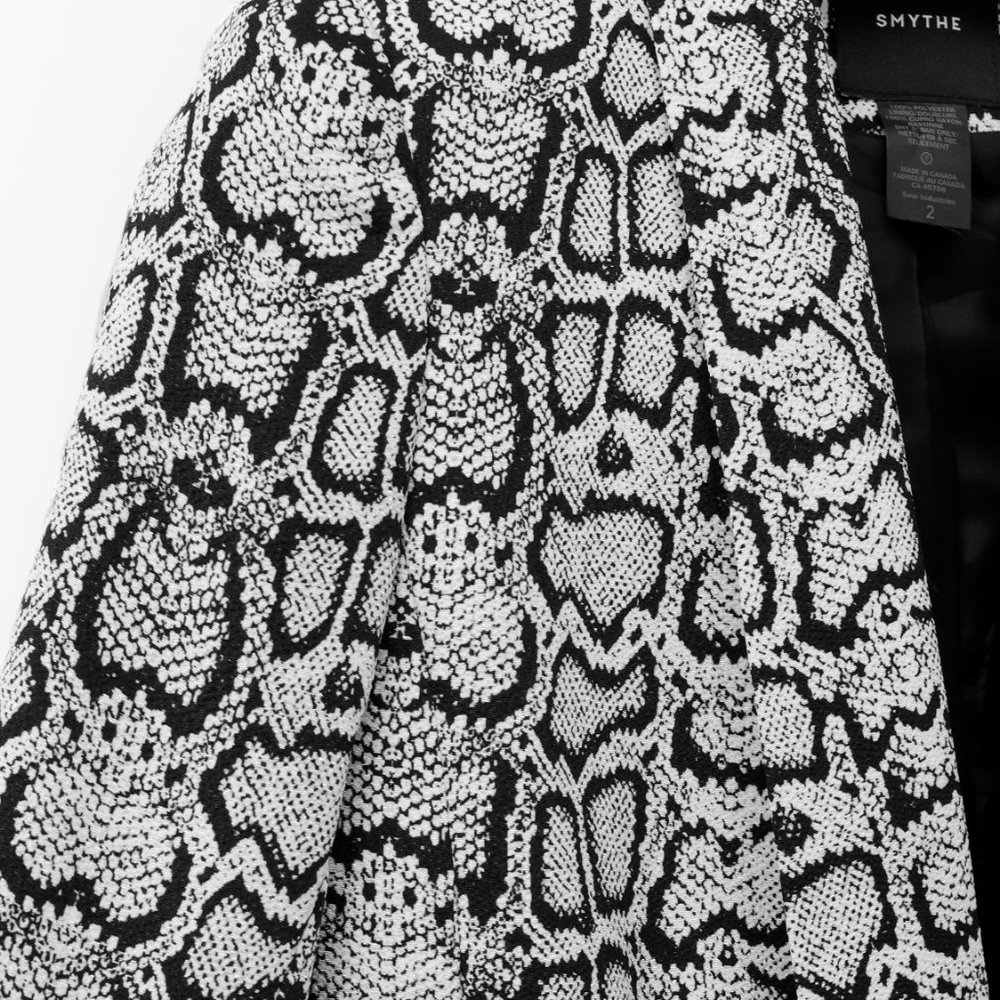 Smythe Python Print Blazer - image 5